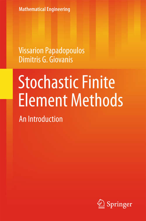Book cover of Stochastic Finite Element Methods: An Introduction (Mathematical Engineering)