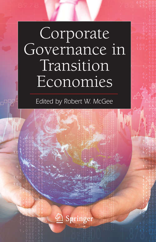 Book cover of Corporate Governance in Transition Economies (2009)