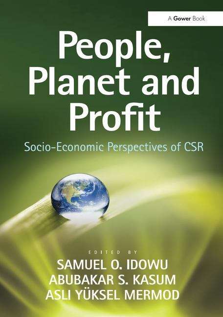 Book cover of People, Planet and Profit: Socio-economic Perspectives of CSR