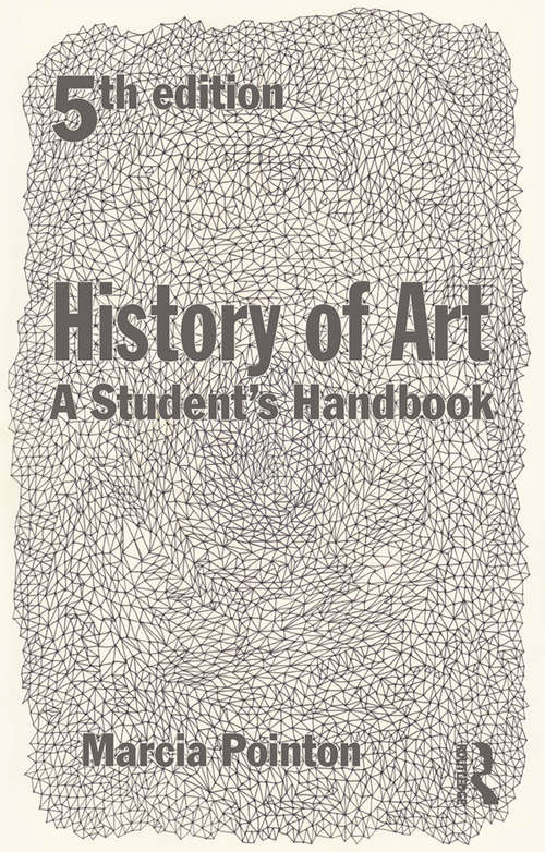Book cover of History of Art: A Student's Handbook