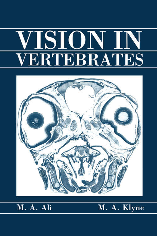 Book cover of Vision in Vertebrates (1985)