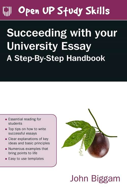 Book cover of Succeeding with Your University Essay