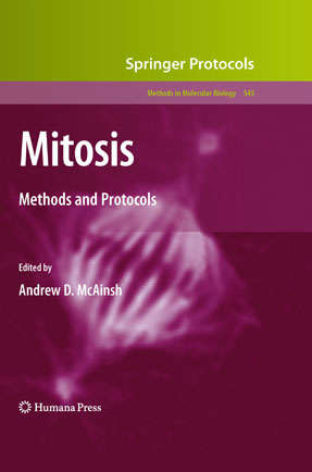 Book cover of Mitosis: Methods and Protocols (2009) (Methods in Molecular Biology #545)