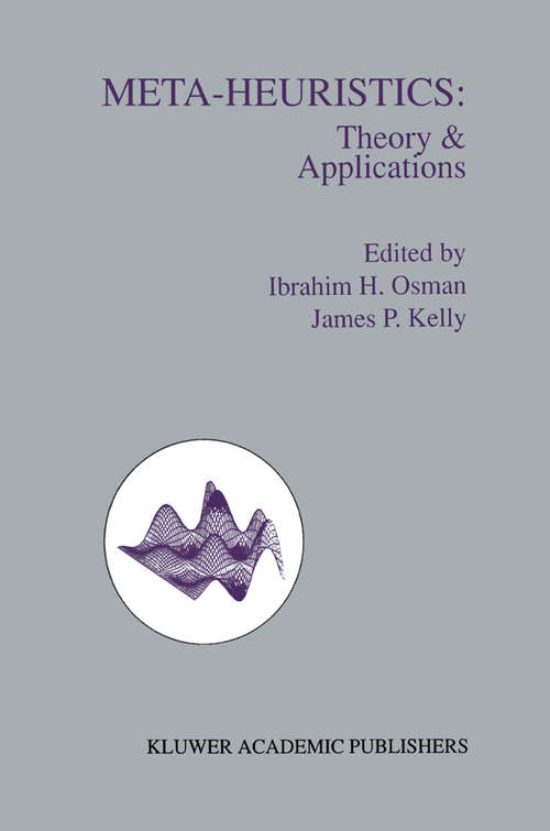 Book cover of Meta-Heuristics: Theory and Applications (1996)