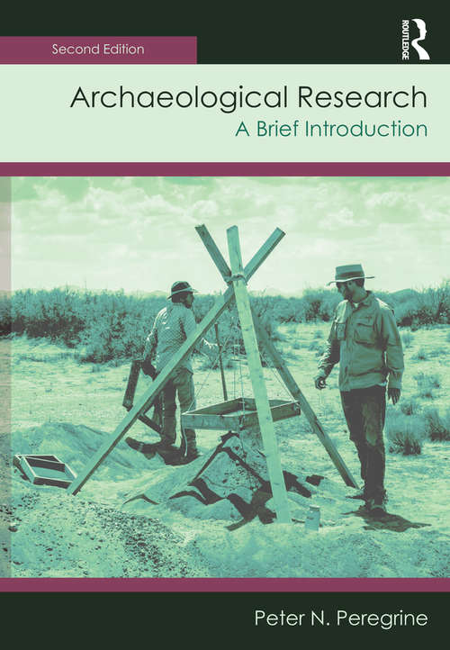 Book cover of Archaeological Research: A Brief Introduction (2)