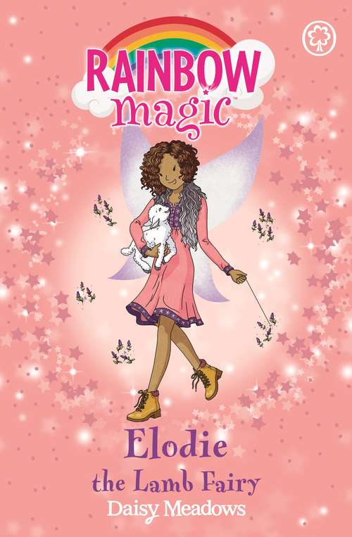 Book cover of Elodie the Lamb Fairy: The Baby Farm Animal Fairies Book 2 (Rainbow Magic #169)