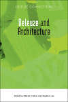 Book cover of Deleuze and Architecture (Deleuze Connections)