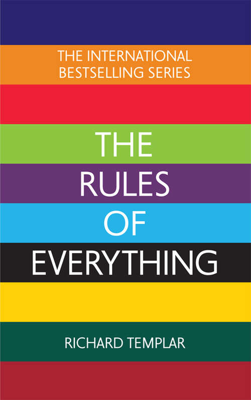 Book cover of Rules of Everything