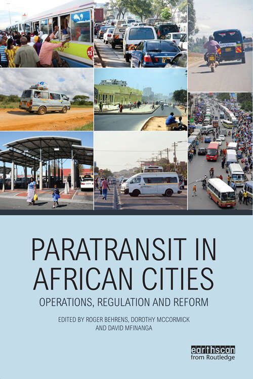 Book cover of Paratransit in African Cities: Operations, Regulation and Reform