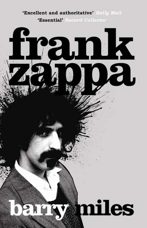 Book cover of Frank Zappa: A Biography (Main)