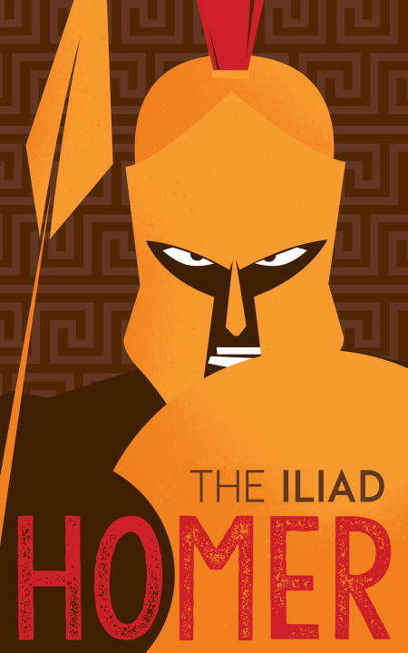 Book cover of The Iliad