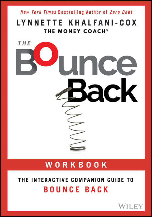 Book cover of The Bounce Back Workbook: The Interactive Companion Guide to Bounce Back