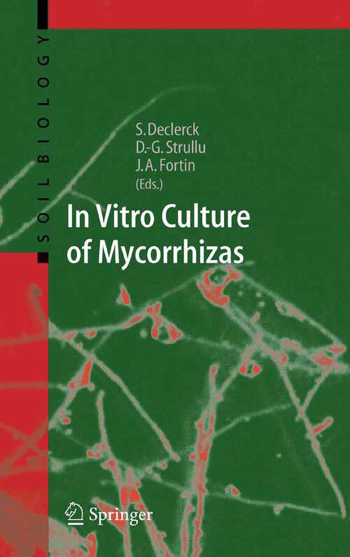 Book cover of In Vitro Culture of Mycorrhizas (2005) (Soil Biology #4)