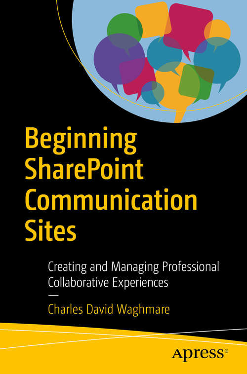 Book cover of Beginning SharePoint Communication Sites