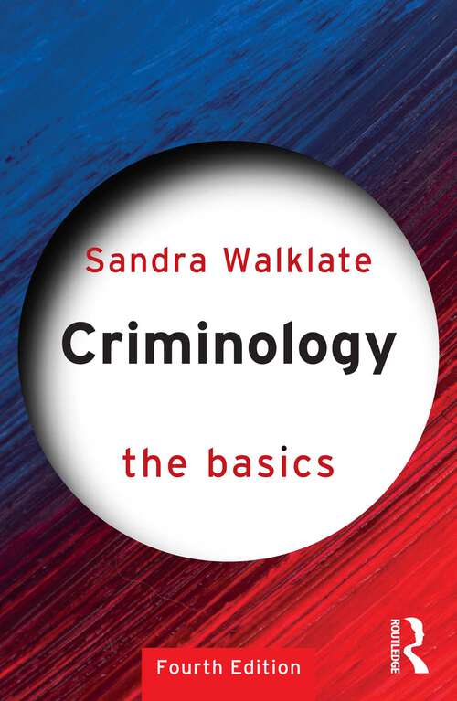 Book cover of Criminology: The Basics (The Basics)