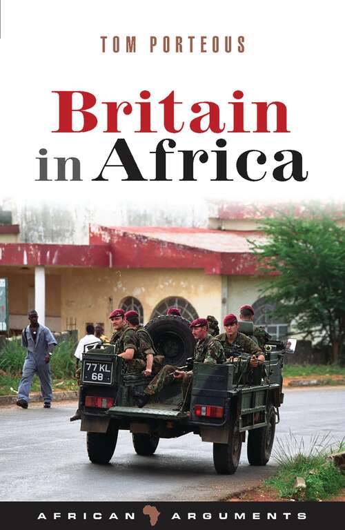 Book cover of Britain in Africa (African Arguments)
