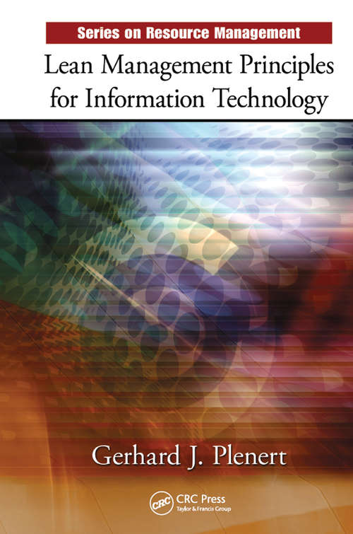 Book cover of Lean Management Principles for Information Technology