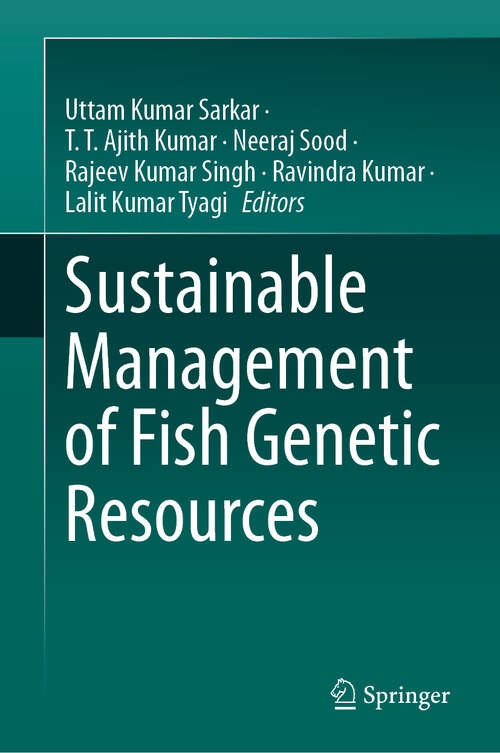 Book cover of Sustainable Management of Fish Genetic Resources