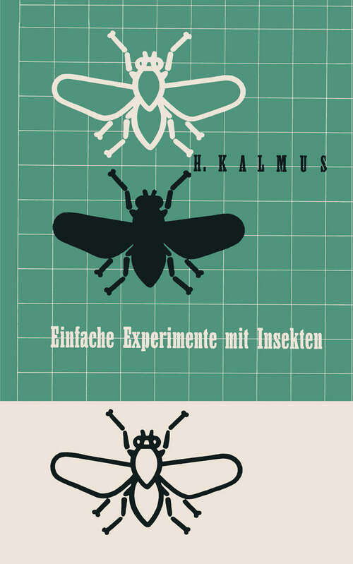 Book cover of Einfache Experimente mit Insekten (1950)