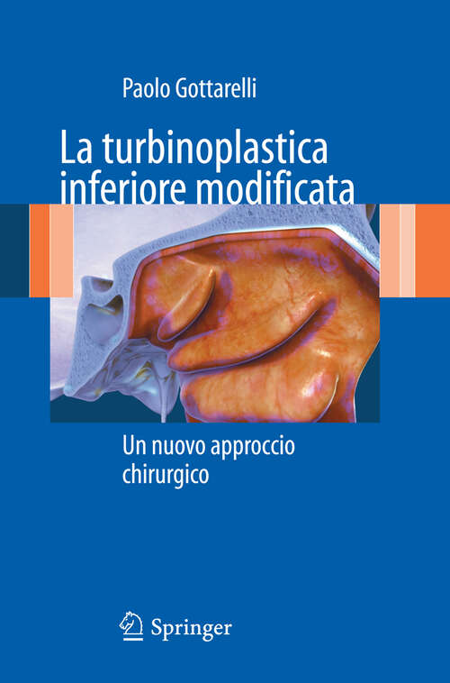Book cover of La turbinoplastica inferiore modificata: Un nuovo approccio chirurgico (2012)