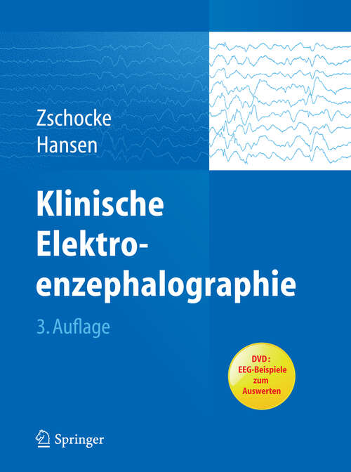 Book cover of Klinische Elektroenzephalographie (3., aktualisierte und erweiterte Auflage 2012)