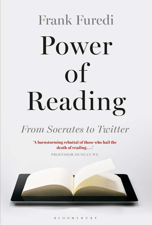 Book cover of Power of Reading: From Socrates to Twitter