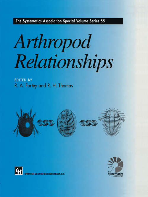 Book cover of Arthropod Relationships (1998) (The Systematics Association Special Volume Series #55)