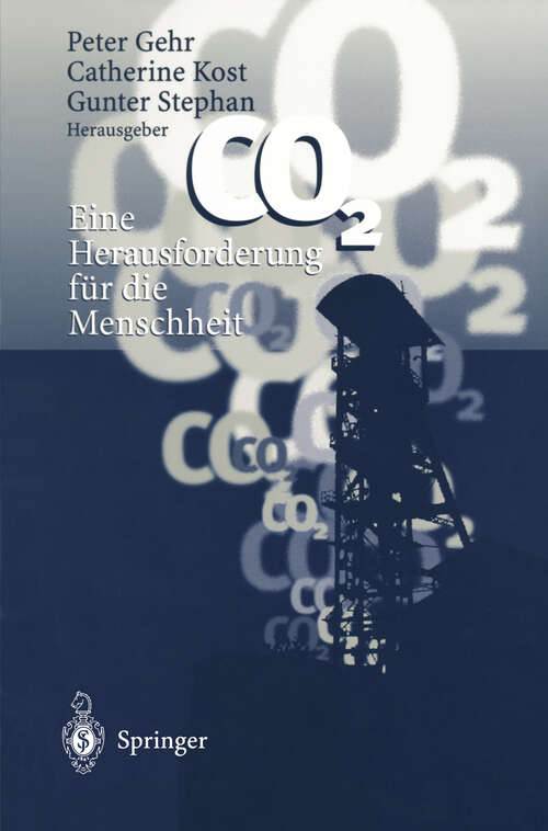 Book cover of CO2 — Eine Herausforderung für die Menschheit (1997)