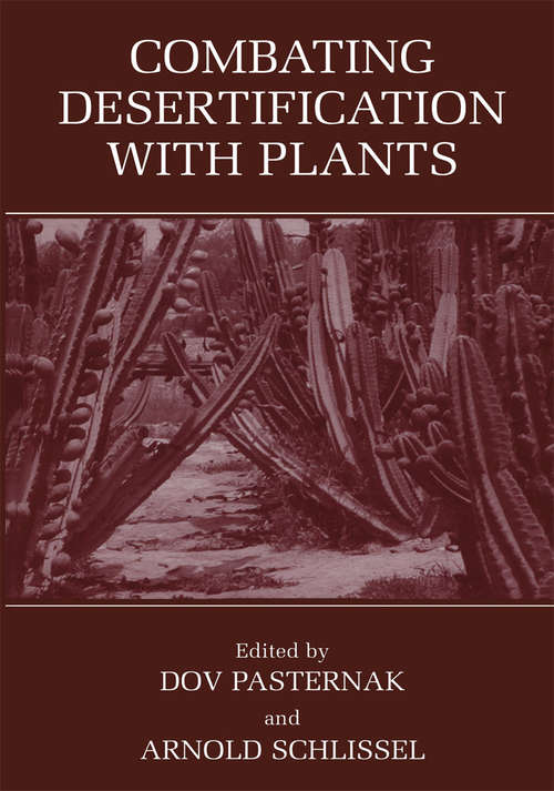 Book cover of Combating Desertification with Plants (2001)