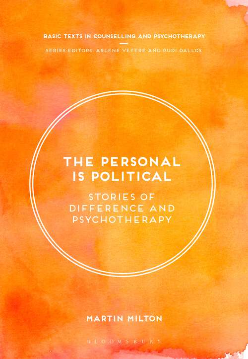 Book cover of The Personal Is Political: Stories of Difference and Psychotherapy