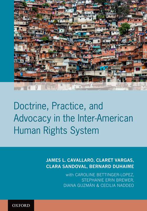 Book cover of Doctrine, Practice, and Advocacy in the Inter-American Human Rights System