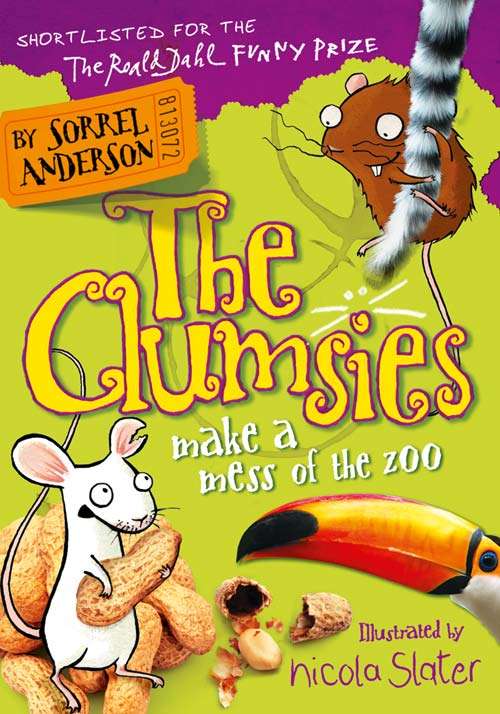Book cover of The Clumsies Make a Mess of the Zoo (ePub edition) (The Clumsies #4)