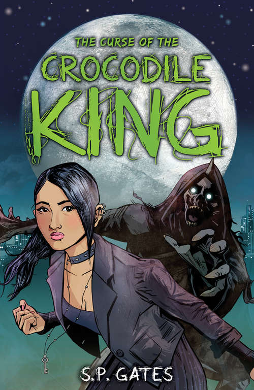 Book cover of The Curse of the Crocodile King