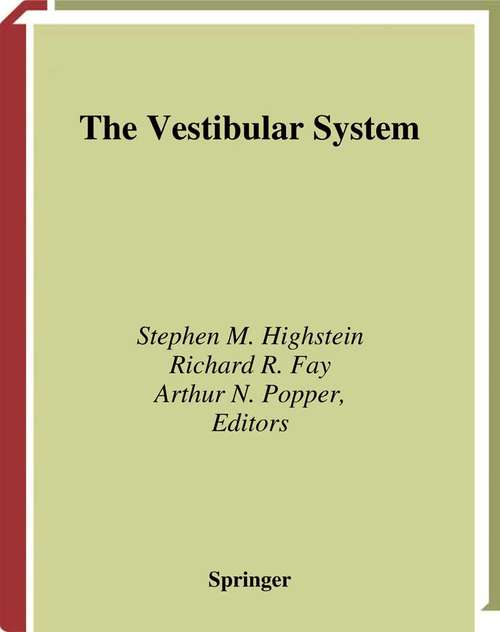 Book cover of The Vestibular System (2004) (Springer Handbook of Auditory Research #19)