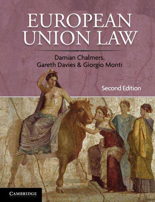 Book cover of European Union Law: Cases And Materials