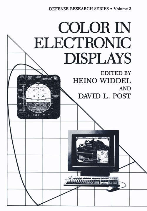 Book cover of Color in Electronic Displays (1992) (Defense Research Series #3)