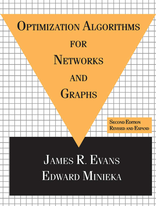 Book cover of Optimization Algorithms for Networks and Graphs (2)