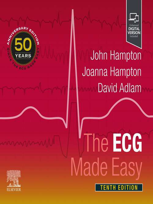 Book cover of The ECG Made Easy E-Book: The ECG Made Easy E-Book (9) (Made Easy)