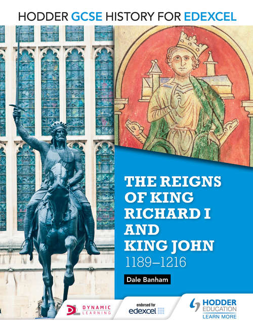 Book cover of Hodder GCSE History for Edexcel: Reigns Of Richard I And John Updf