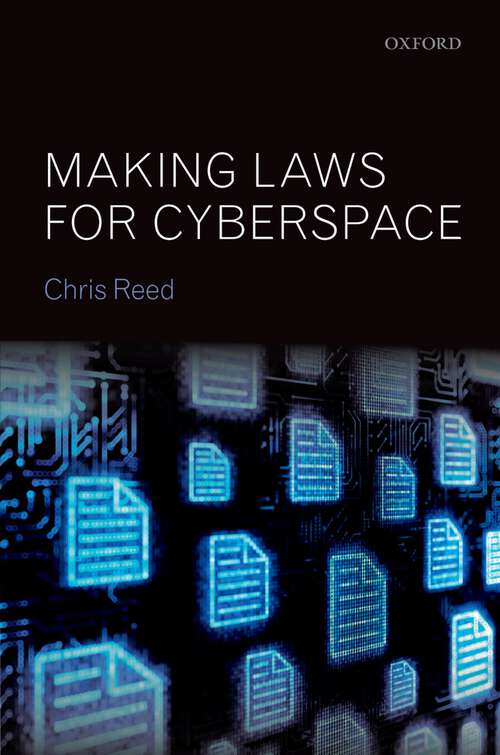 Book cover of Making Laws for Cyberspace