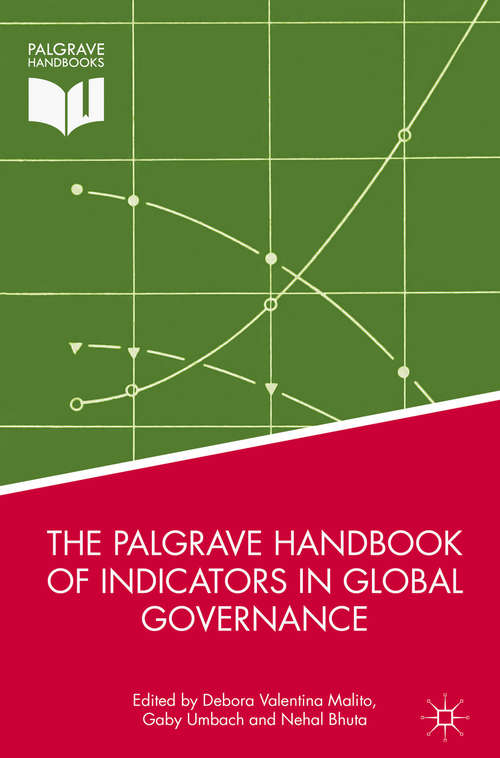 Book cover of The Palgrave Handbook of Indicators in Global Governance