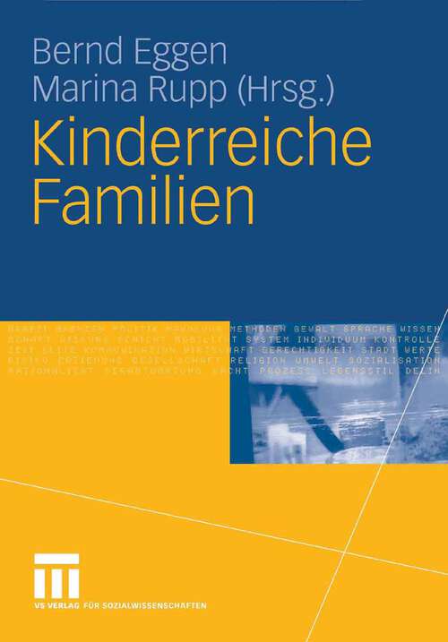 Book cover of Kinderreiche Familien (2006)