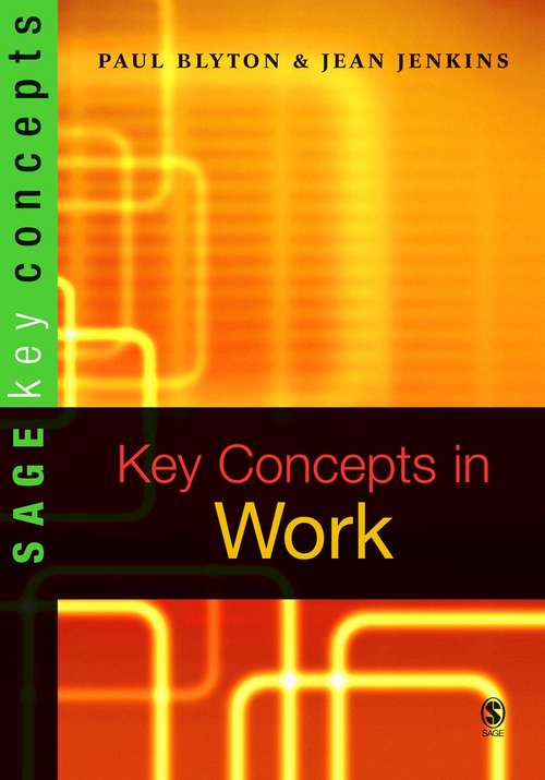 Book cover of Key Concepts in Work (PDF)