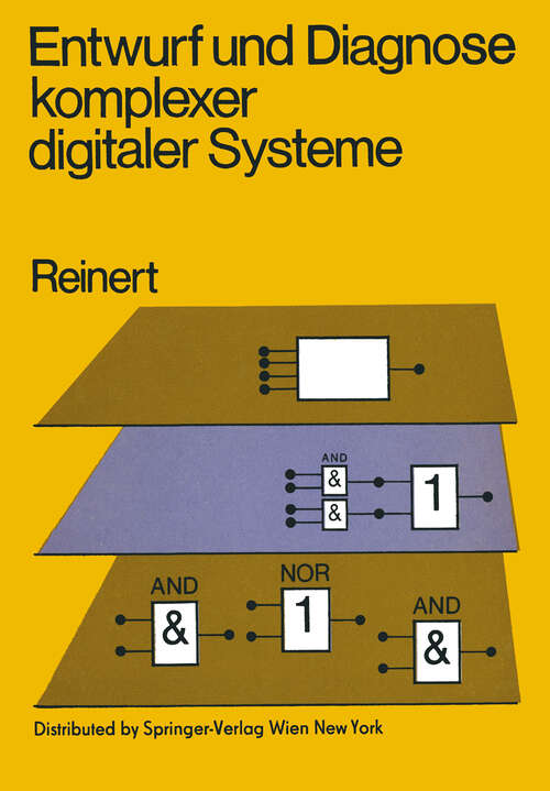 Book cover of Entwurf und Diagnose komplexer digitaler Systeme (1983)