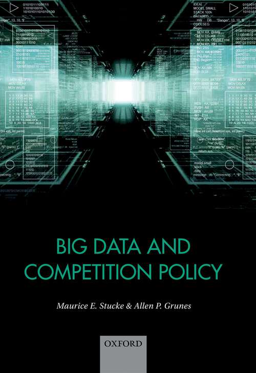 Book cover of Big Data and Competition Policy