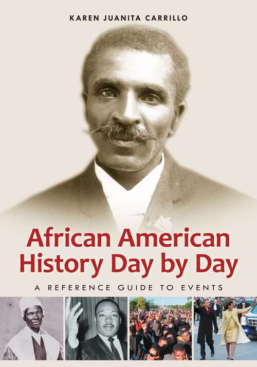 Book cover of African American History Day by Day: A Reference Guide to Events