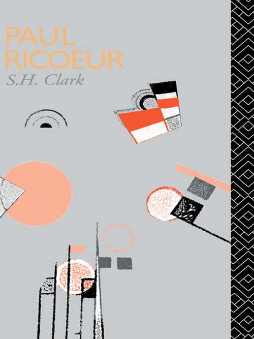 Book cover of Paul Ricoeur