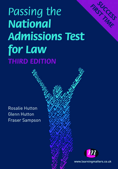 Book cover of Passing the National Admissions Test for Law