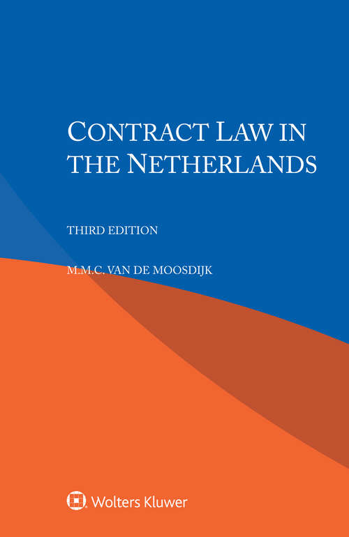 Book cover of Contract Law in the Netherlands (3)