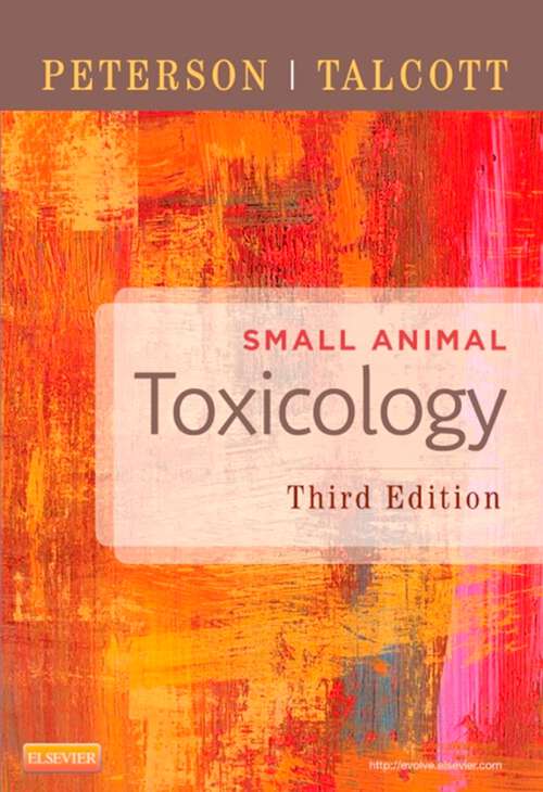 Book cover of Small Animal Toxicology - E-Book (3)